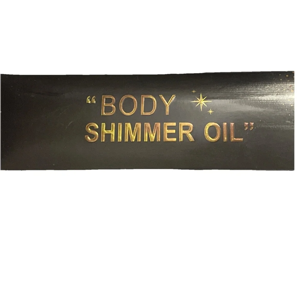 Body Shimmer Oil‎ & Face Brightener, Long-Lasting Glow Luminizer